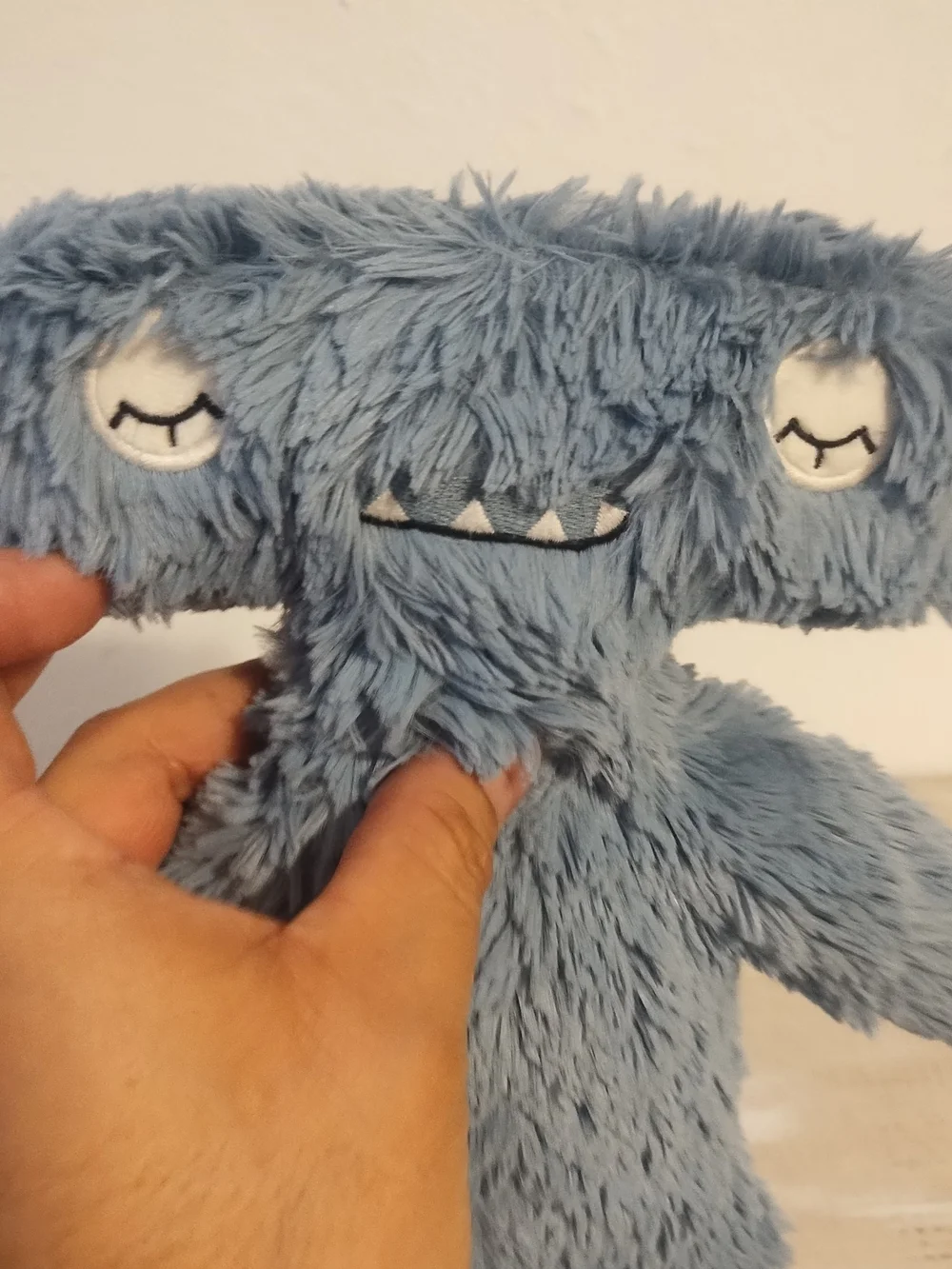 Slumberkins Blue Gray Hammerhead Shark Plush Snuggle Super Soft 13